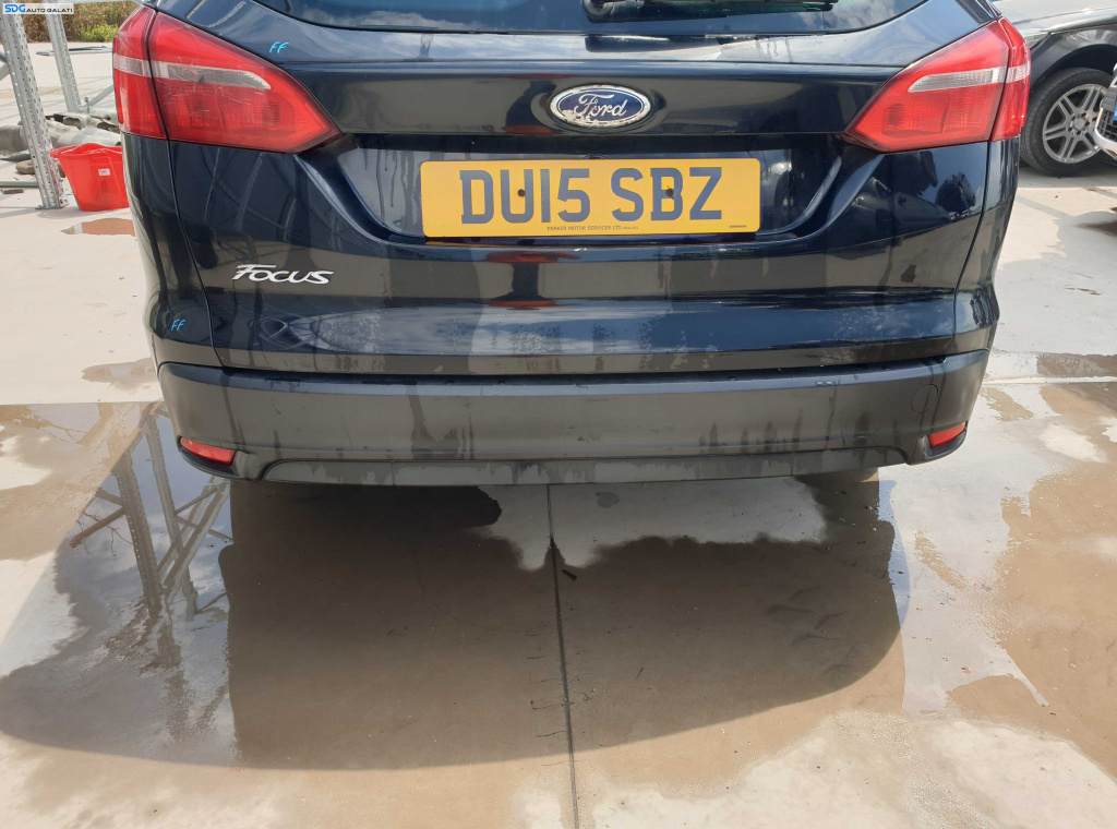 Bara Spoiler Spate Ford Focus 3 Break Combi FL Facelift 2014 - 2018 Culoare FF Panther Black [K6417]