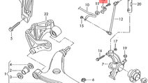 Bara stabilizatoare fata Skoda Fabia (6Y2) Hatchba...