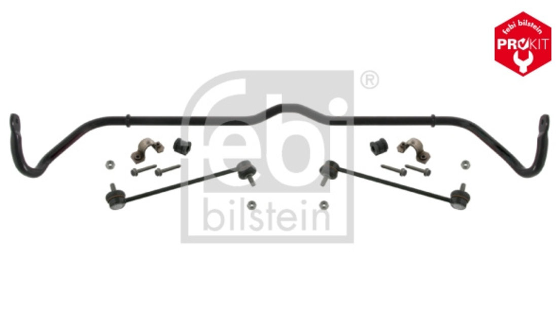 BARA stabilizatoare,suspensie Axa fata ambele parti (37110 FEBI BILSTEIN) SEAT,SKODA,VW