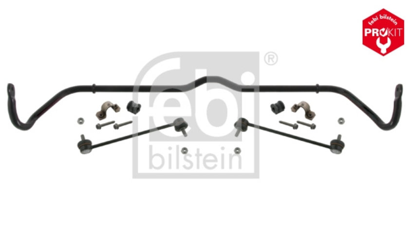 BARA stabilizatoare,suspensie Axa fata ambele parti (37090 FEBI BILSTEIN) SEAT,SKODA,VW