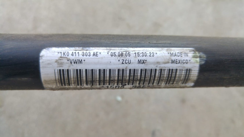 Bara stabilizatoare torsiune bkd 2.0 tdi vw jetta 3 1k0411303ae