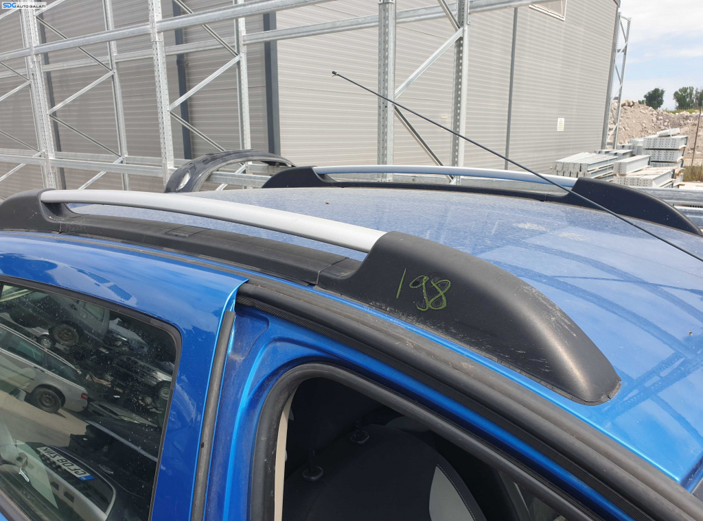 Bare Bari Longitudinale Portbagaj de pe Plafon Tavan Pavilion Dacia Sandero 2 Stepway 2012 - 2016 [K6382]