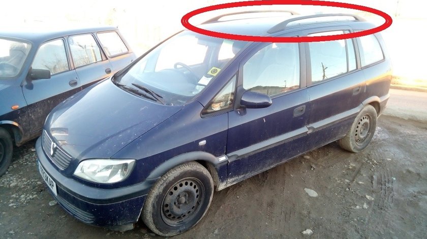 Bare portbagaj longitudinale Opel Zafira A (2000–2005)