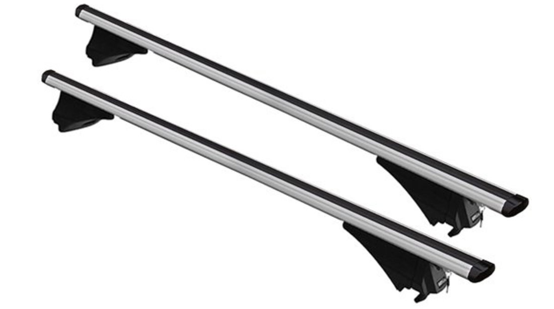 Bare transversale aluminiu Menabo Profile M pentru Nissan Pathfinder (R51), model 2005-2012