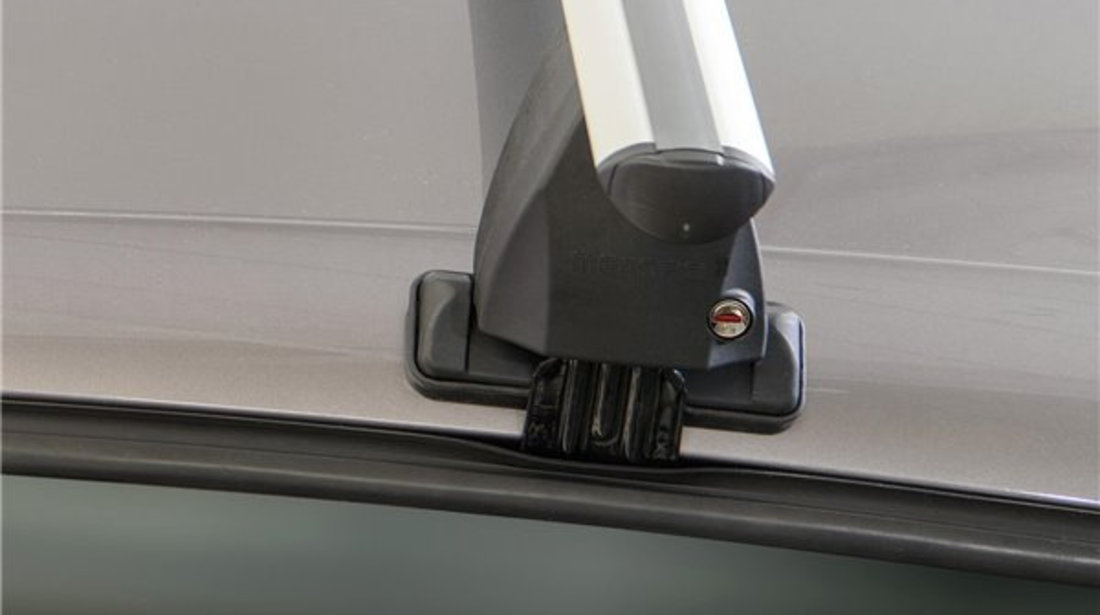 Bare transversale Menabo Delta Silver pentru Ford Focus III Station Wagon, 5 usi, model 2014-2018