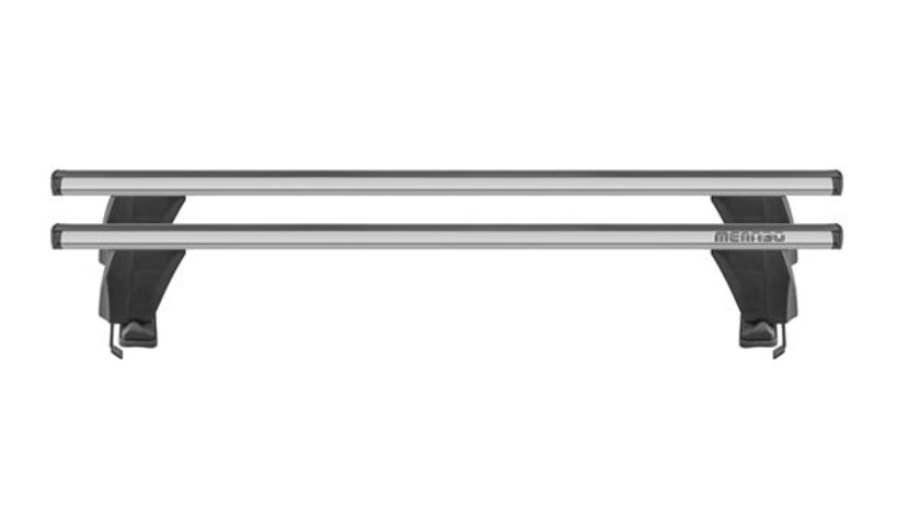 Bare transversale Menabo Delta Silver pentru Kia Carens (RP), 5 usi, model 2013-2019