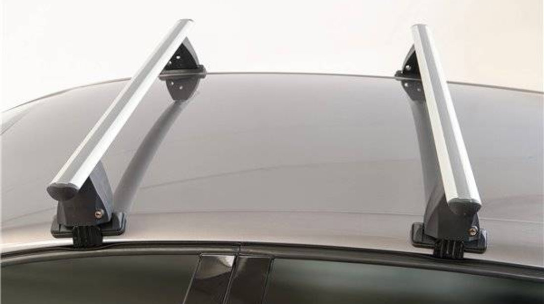 Bare transversale Menabo Delta Silver pentru Chevrolet Cruze II Hatchback (fara trapa), 5 usi, model 2016+