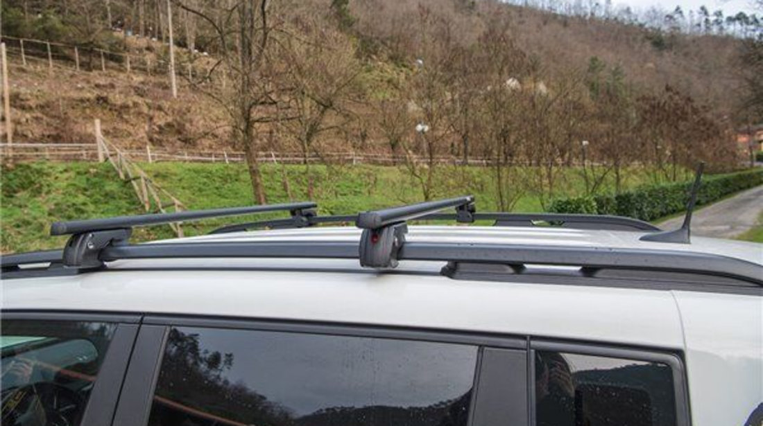Bare transversale Menabo Sherman Black pentru Volkswagen Golf VII (5G) Sport Van 2014-2019