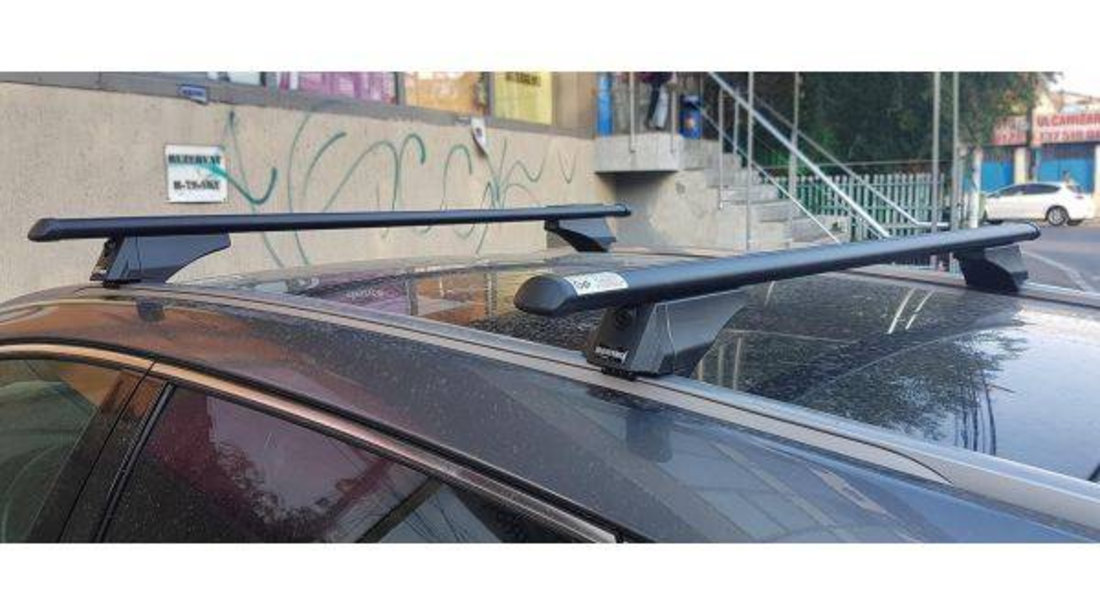 Bare transversale Menabo Tiger Black XL pentru Volvo XC60 2014-2017