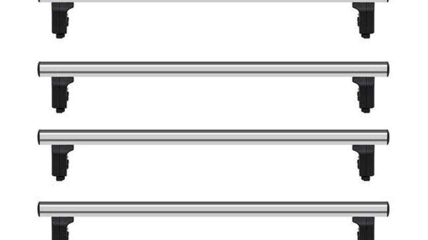 Bare transversale Mercedes Sprinter III, model 2018+, L1,L2,L3,L4 - H1,H2,H3, aluminiu, Menabo Professional