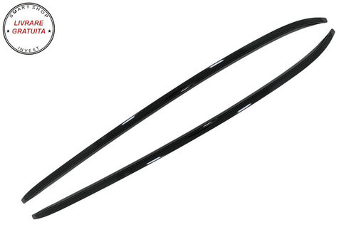 Bari Decorative Longitudinale Plafon BMW X6 F16 (2015-2019) Negru Lucios- livrare gratuita