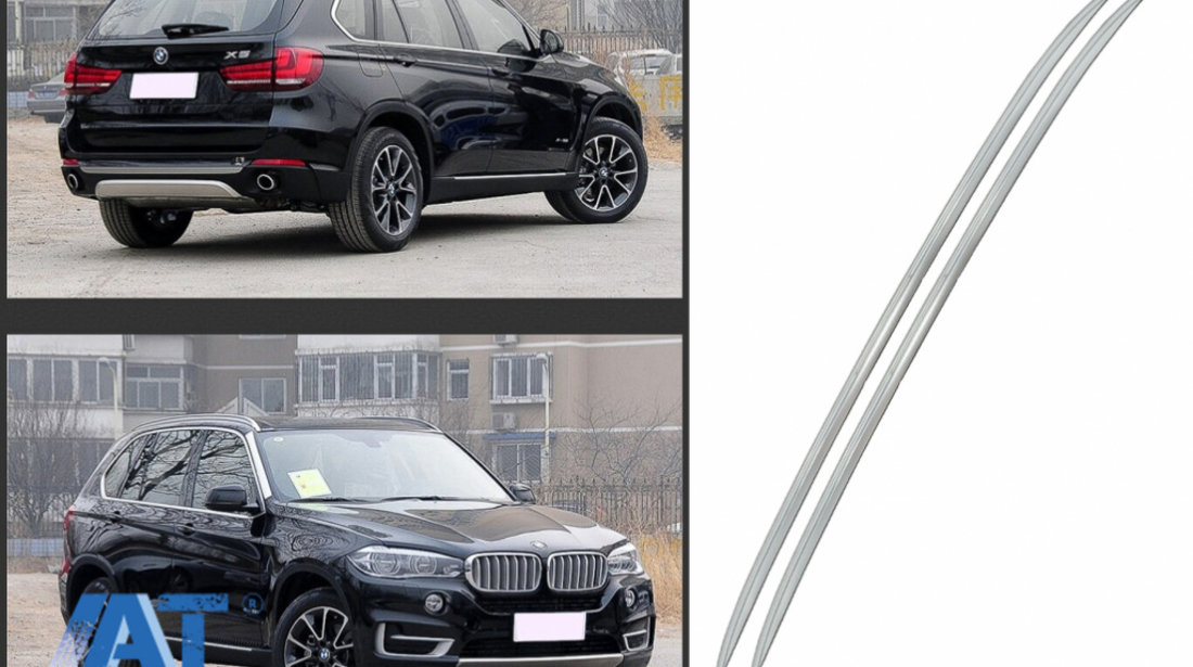 Bari Decorative Longitudinale Plafon compatibil cu BMW X5 F15 (08.2012-2018) Aluminiu