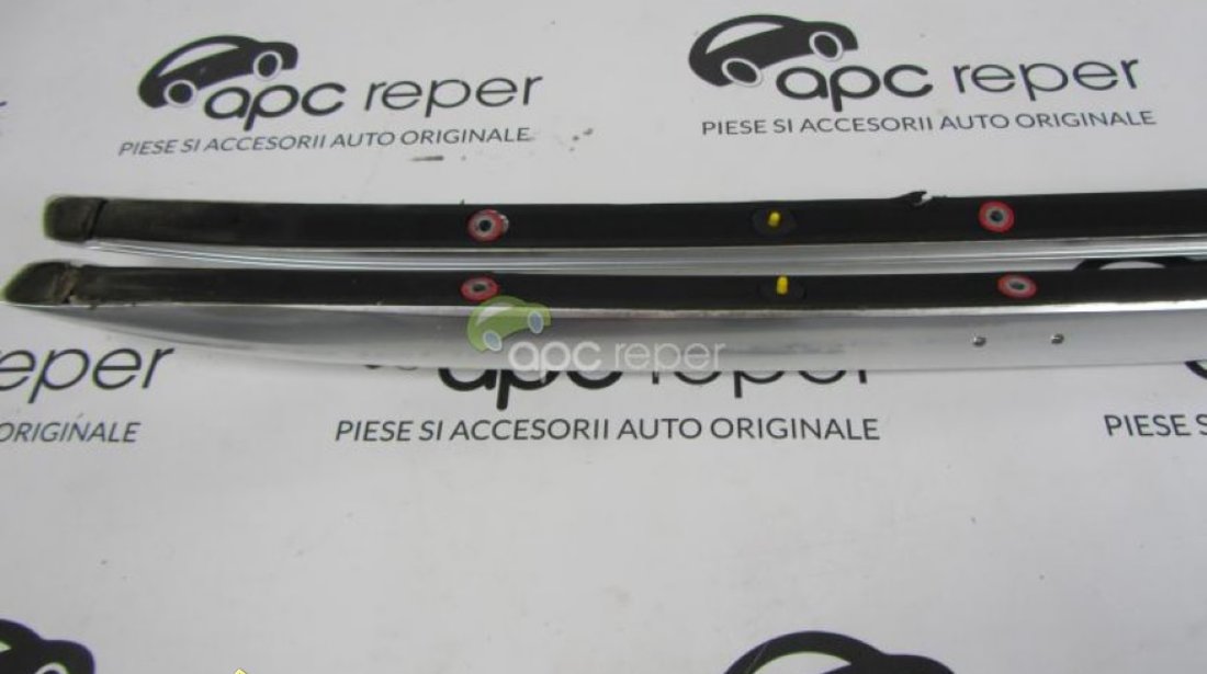 Bari Longtudinale Plafon Audi Q7 4L Facelift Originale set 2buc Crom