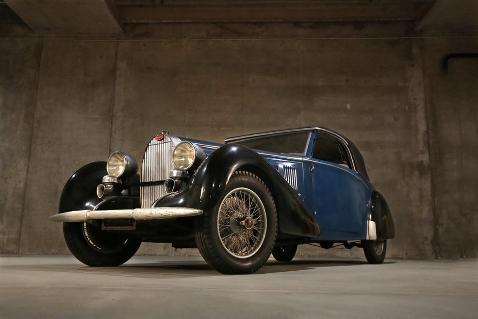 Barn find Bugatti