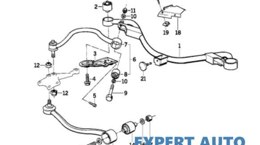 Bascula dreapta fata Audi 80 (1972-1978) [80, 82, B1] 01071