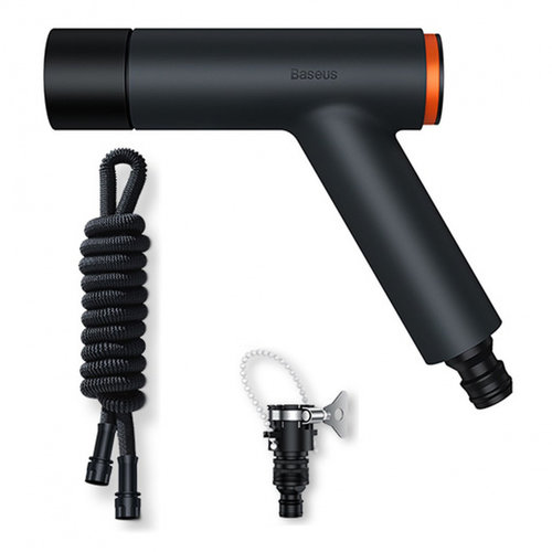 Baseus GF3 Pistol/mașină De Spălat Gri închis + Furtun Telescopic De 15 M și Conector Universal...