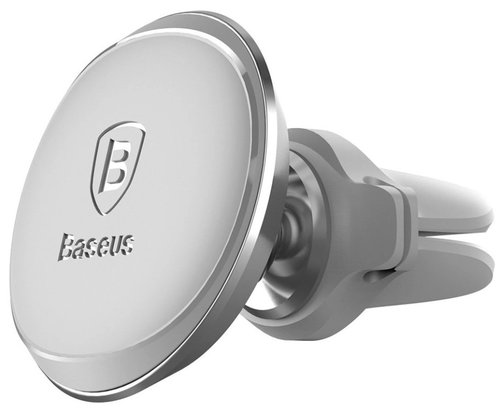 Baseus Suport Telefon Auto Magnetic Grila Ventilatie Gri C40141201S13-00