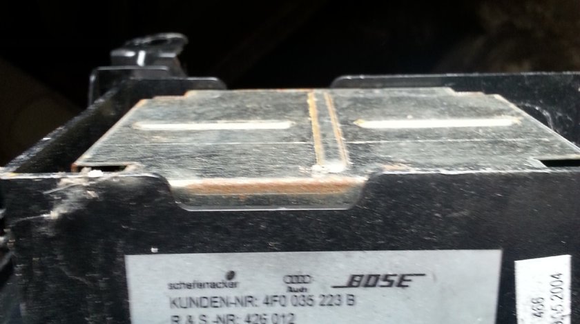 BASS BOOSTER BOSE pt AUDI A6 4F0035223B