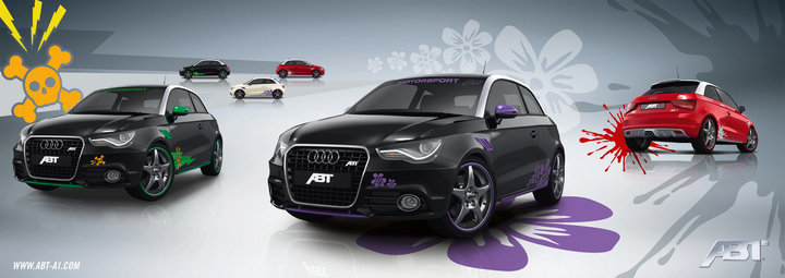 Batalia culorilor: ABT modifica noul Audi A1