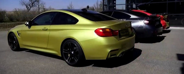 Batalia evacuarilor de BMW M4: Stock vs. Hamann vs. Akrapovic