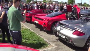 Batalia evacuarilor: K'segg Agera R vs Enzo Ferrari vs Porsche Carrera GT