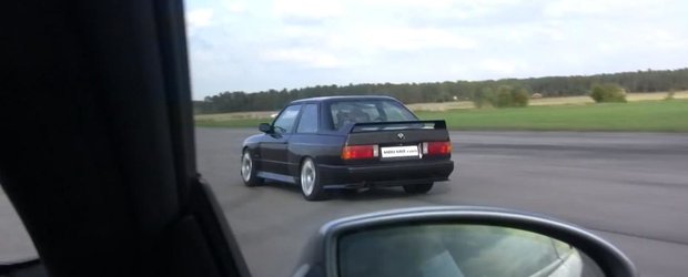 Batalia motoarelor V10: BMW M6 vs. BMW E30 Ursulet