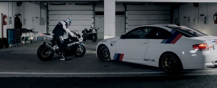 Batalia Titanilor: BMW M3 versus BMW S 1000 RR Batalia Titanilor: BMW M3 versus BMW S 1000 RR