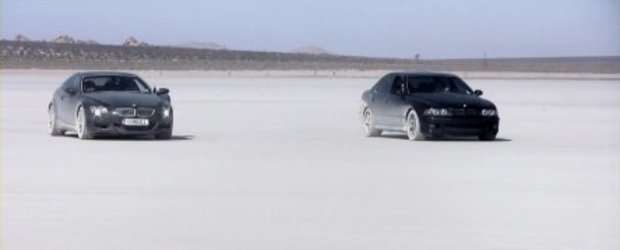 Batalie in desert: Dinan M5 vs. G-Power M6