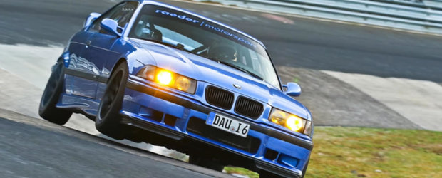 Bate record dupa record. Acesta este cel mai rapid BMW E36 de pe Nurburgring