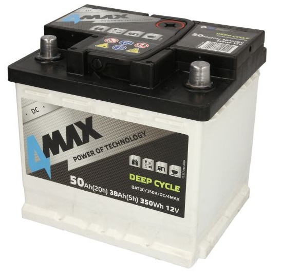 Baterie 4Max 50Ah 12V BAT50350RDC4MAX