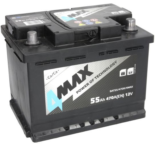Baterie 4Max 55Ah 470A 12V BAT55/470R/4MAX