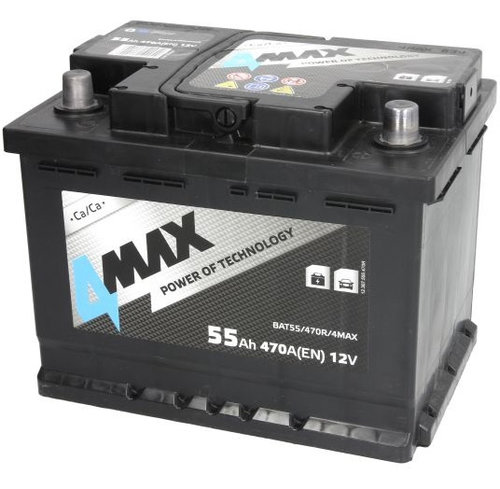 Baterie 4Max 55Ah 470A 12V BAT55/470R/4MAX