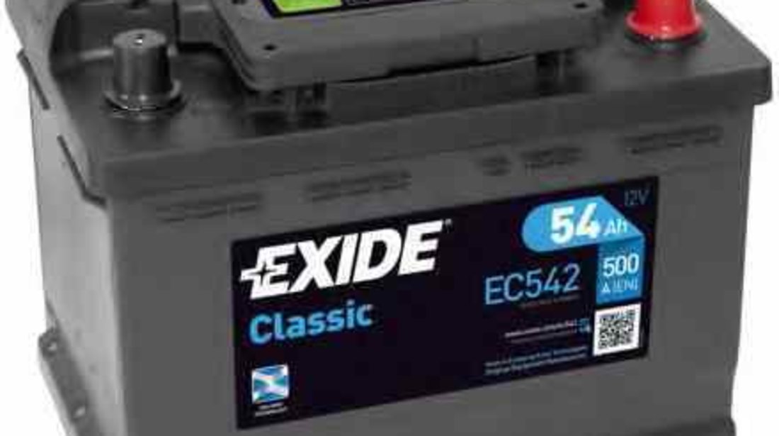 baterie acumulator AUDI 80 8C B4 Producator EXIDE EC542