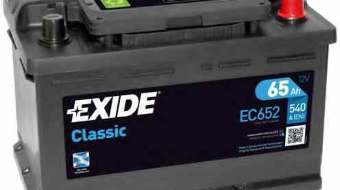 baterie acumulator AUDI 80 8C B4 Producator EXIDE EC652