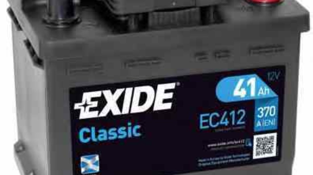 baterie acumulator AUDI 80 8C B4 Producator EXIDE EC412