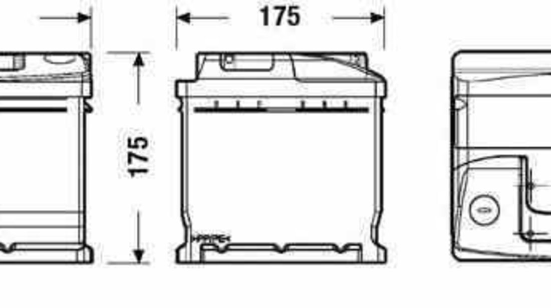 baterie acumulator AUDI 80 8C B4 Producator EXIDE EC542