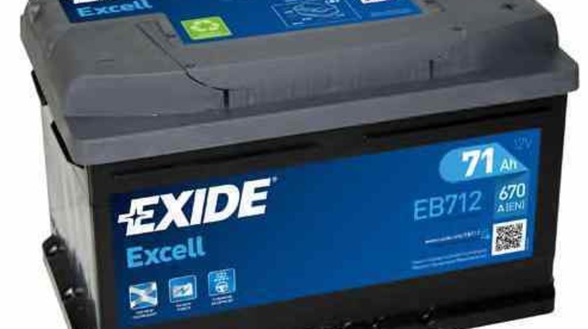 baterie acumulator AUDI 80 8C B4 Producator EXIDE EB712