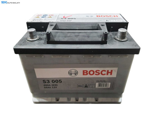 Baterie Acumulator Auto 55AH 480A BOSCH 556400048 0092S30050 Volkswagen Audi Seat Skoda Ford Opel To...