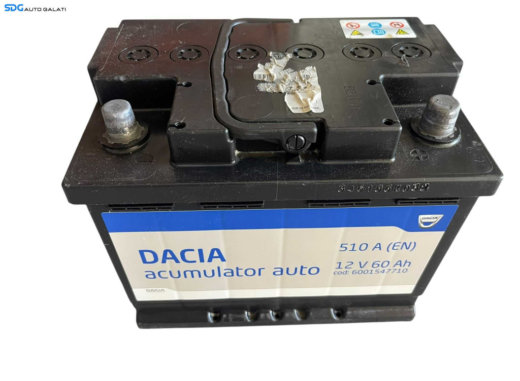 Baterie Acumulator Auto 60AH 510A Dacia OEM 6001547710 Volkswagen Audi Seat Skoda Ford Opel Toyota BMW Mercedes Renault Peugeot Dacia [B4548]
