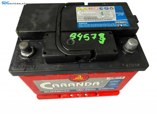 Baterie Acumulator Auto 66AH 640A Caranda Suprema Volkswagen Audi Seat Skoda Ford Opel Toyota BMW Me...