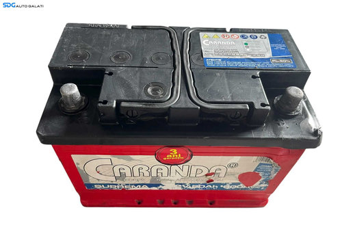 Baterie Acumulator Auto 80AH 800A Caranda Suprema 80AH 800A Volkswagen Audi Seat Skoda Ford Opel Toy...