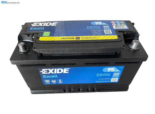 Baterie Acumulator Auto 95Ah 800A Exide Excell EB950 Volkswagen Audi Seat Skoda Ford Opel Toyota BMW...