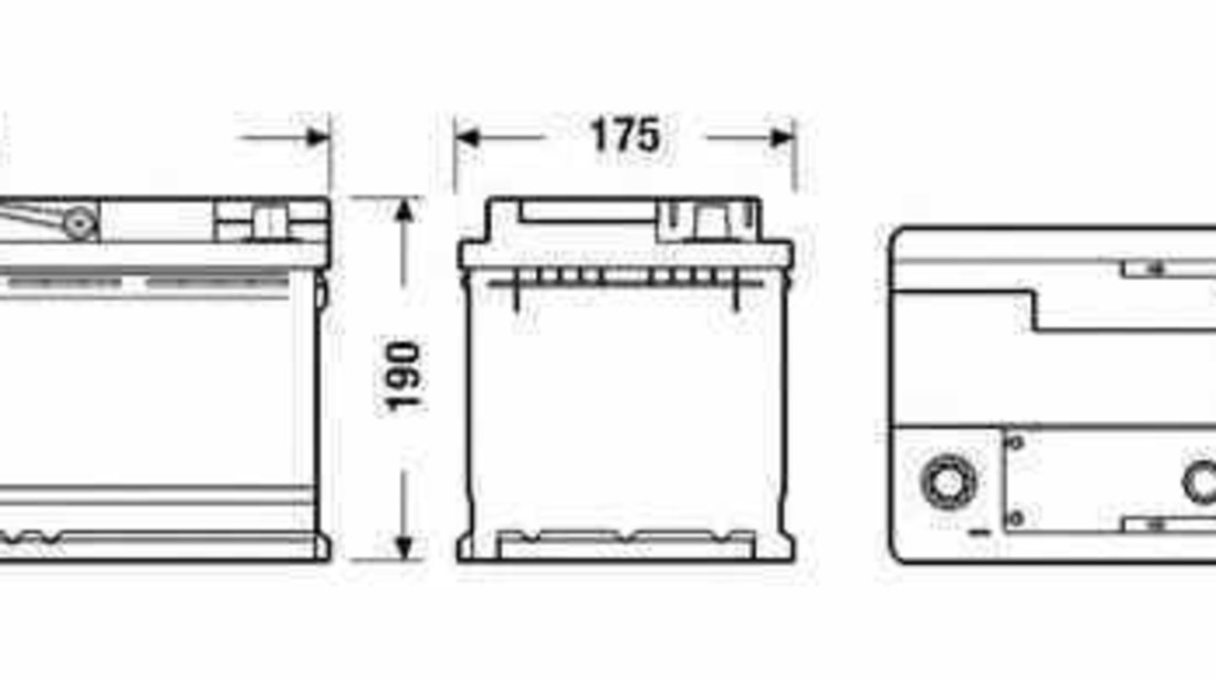 baterie acumulator BMW 5 E39 EXIDE EB1100