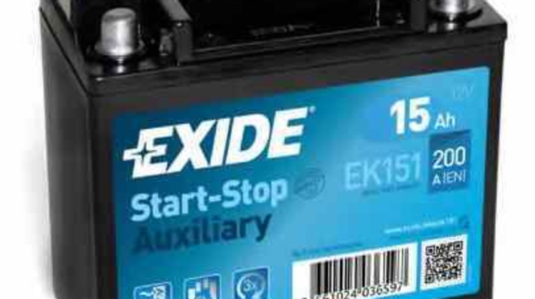 baterie acumulator BMW 6 Gran Coupe F06 EXIDE EK131