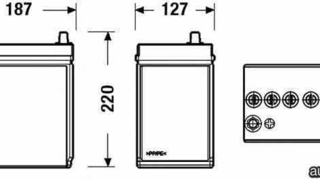 baterie acumulator CHEVROLET SPARK EXIDE EB357