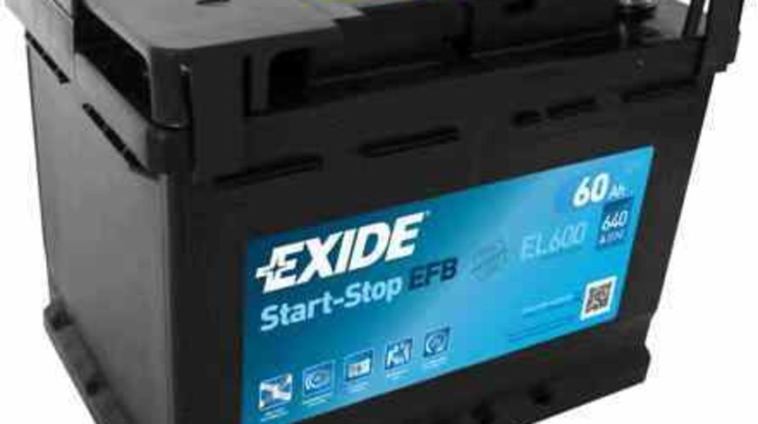baterie acumulator CITROËN C1 II EXIDE EL600