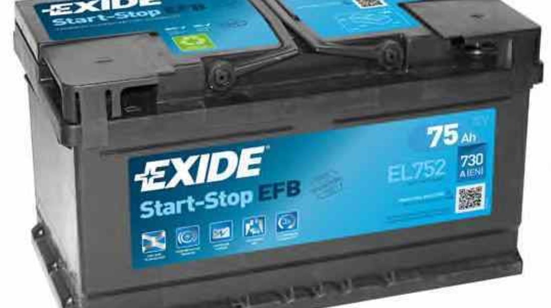 baterie acumulator FORD TRANSIT caroserie EXIDE EL752