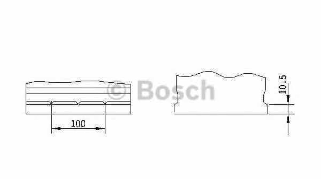 baterie acumulator HYUNDAI ACCENT I X-3 BOSCH 0 092 S30 160
