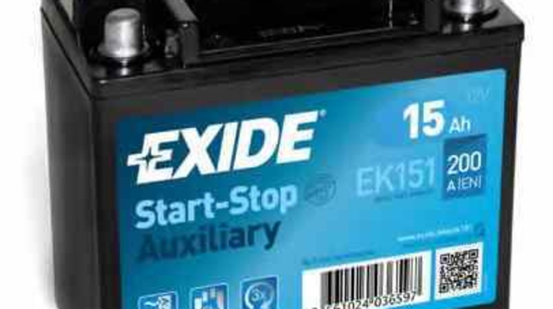 baterie acumulator MERCEDES-BENZ A-CLASS W176 EXIDE EK131