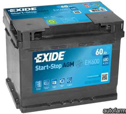 baterie acumulator SEAT LEON ST 5F8 EXIDE EK600